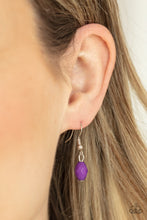 Load image into Gallery viewer, Paparazzi ~ Day Trip Delights ~ Purple Necklace Set