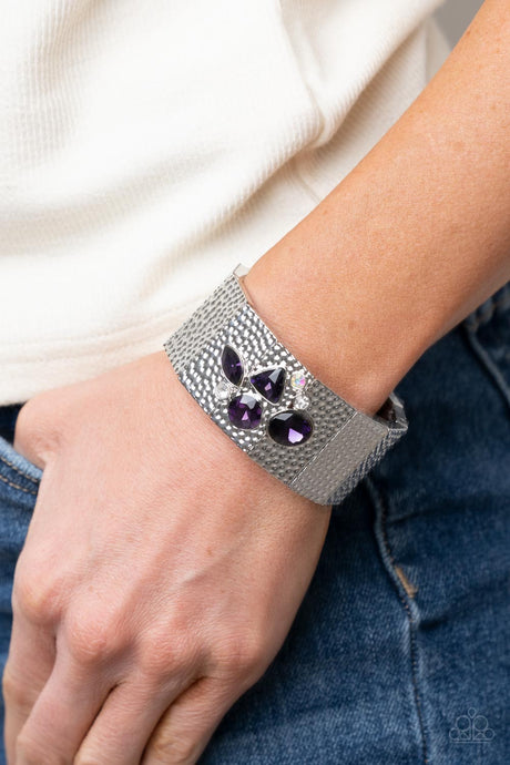 Paparazzi ~ Flickering Fortune ~ Purple Bracelet