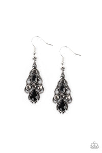 Paparazzi ~ Urban Radiance ~ Black Earring