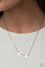 Load image into Gallery viewer, Paparazzi - Blessed Mama - Silver Inspirational Necklace Set