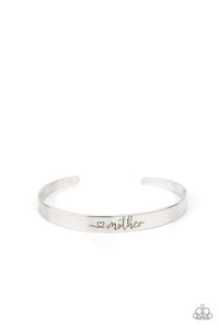Paparazzi ~ Sweetly Named ~ Silver Cuff Bracelet