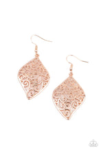Load image into Gallery viewer, Paparazzi ~ Your Vine Or Mine ~ Rose Gold Earrings