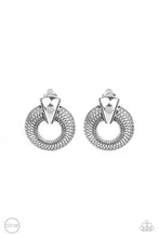 Load image into Gallery viewer, Paparazzi ~ Industrial Innovator ~ Silver Clip-on Earrings