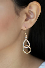 Load image into Gallery viewer, Paparazzi ~ Red Carpet Couture ~ Gold Earrings