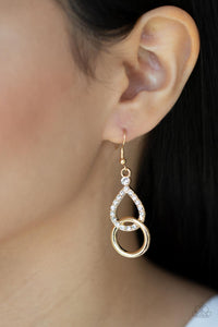 Paparazzi ~ Red Carpet Couture ~ Gold Earrings