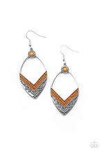 Load image into Gallery viewer, Paparazzi ~ Indigenous Intentions ~ Orange Earrings