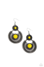 Load image into Gallery viewer, Paparazzi ~ A Wild Bunch ~ Yellow Earrings