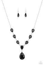 Load image into Gallery viewer, Paparazzi ~ Party Paradise ~ Black Necklace Set