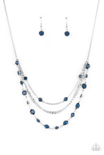 Load image into Gallery viewer, Paparazzi ~ Goddess Getaway ~ Blue Necklace Set