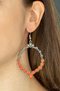 Paparazzi ~ Thai Treasures ~ Orange Earrings
