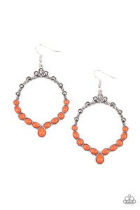Paparazzi ~ Thai Treasures ~ Orange Earrings
