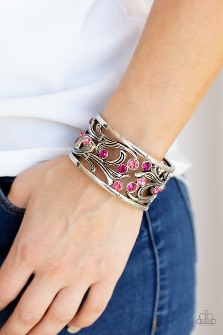 Paparazzi ~ Garden Masquerade ~ Pink Bracelet