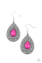 Load image into Gallery viewer, Paparazzi ~ Fanciful Droplets ~ Pink Earrings