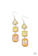Load image into Gallery viewer, Paparazzi ~ Cosmic Culture ~ Yellow Earrings