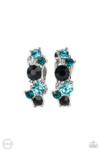 Load image into Gallery viewer, Paparazzi ~ Cosmic Celebration ~ Blue Clip-On Earrings