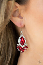 Load image into Gallery viewer, Paparazzi ~ Prismatic Parade ~ Red Earrings