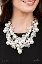 Load image into Gallery viewer, Paparazzi ~ &quot;The Janie&quot; ~ ZI Collection ~ White Pearl Necklace Set