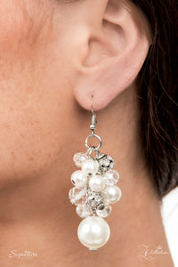 Paparazzi ~ "The Janie" ~ ZI Collection ~ White Pearl Necklace Set