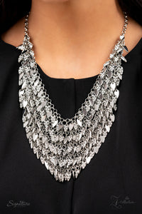 Paparazzi ~ "The NaKisha" ~ ZI Collection ~ Silver Necklace Set