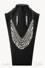 Load image into Gallery viewer, Paparazzi ~ &quot;The NaKisha&quot; ~ ZI Collection ~ Silver Necklace Set