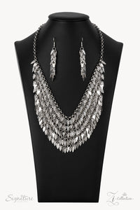 Paparazzi ~ "The NaKisha" ~ ZI Collection ~ Silver Necklace Set