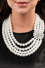 Load image into Gallery viewer, Paparazzi ~ &quot;Romantic&quot; ~ ZI Collection ~ White Pearl Necklace Set