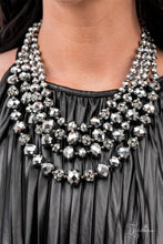 Load image into Gallery viewer, Paparazzi ~ &quot;Influential&quot; ~ ZI Collection ~ Gunmetal Necklace Set