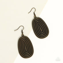 Load image into Gallery viewer, Paparazzi ~ Desert Climate ~ Brass Earrings