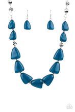 Load image into Gallery viewer, Paparazzi - Tenaciously Tangy - Blue Necklace Set