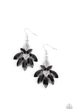 Load image into Gallery viewer, Paparazzi ~ Galaxy Grandeur ~ Black Earrings