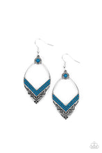 Load image into Gallery viewer, Paparazzi ~ Indigenous Intentions ~ Blue Earrings