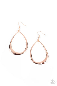 Paparazzi ~ ARTISAN Gallery ~ Rose Gold Earrings