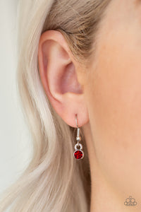 Paparazzi - Classic Casanova - Red Necklace - Klassy Jewelz Boutique