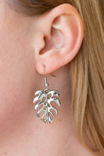 Load image into Gallery viewer, Paparazzi - Desert Palms - Silver Earrings - Klassy Jewelz Boutique