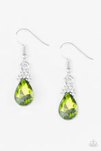 Load image into Gallery viewer, Paparazzi ~ 5th Avenue Fireworks ~ Green Earrings