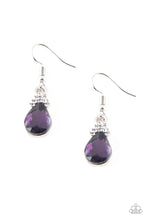 Load image into Gallery viewer, Paparazzi ~ 5th Avenue Fireworks ~ Purple Earrings