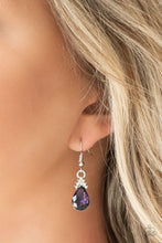 Load image into Gallery viewer, Paparazzi ~ 5th Avenue Fireworks ~ Purple Earrings