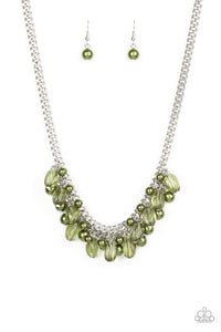 Paparazzi ~ 5th Avenue Flirtation ~ Green Necklace Set