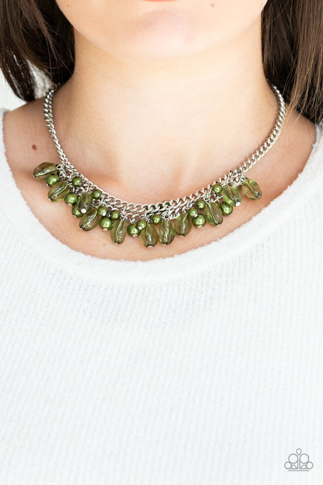 Paparazzi ~ 5th Avenue Flirtation ~ Green Necklace Set