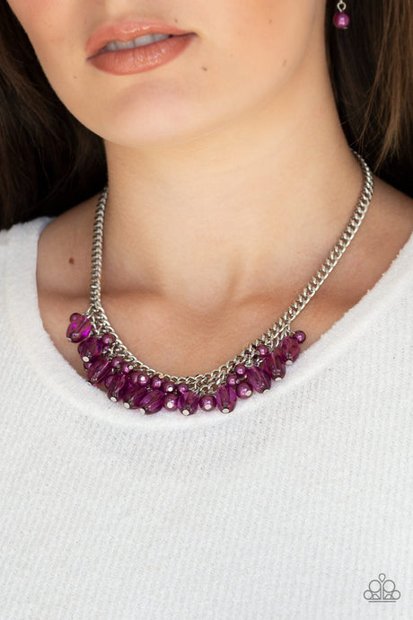 Paparazzi ~ 5th Avenue Flirtation ~ Purple Necklace Set
