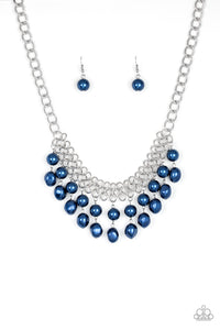 Paparazzi ~ 5th Avenue Fleek ~ White Pearl Necklace Set