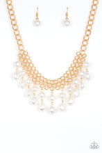 Load image into Gallery viewer, Paparazzi ~ 5th Avenue Fleek ~ White Pearl Necklace Set