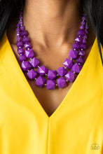 Load image into Gallery viewer, Paparazzi ~ Summer Excursion ~ Purple Necklace Set