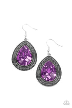 Load image into Gallery viewer, Paparazzi ~ Terrazzo Tundra ~ Purple Earrings