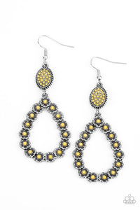 Paparazzi ~ Farmhouse Fashion Show ~ Yellow Earrings