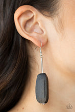 Load image into Gallery viewer, Paparazzi ~ Tamarack Trail ~ Black Earrings