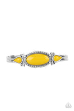 Load image into Gallery viewer, Paparazzi ~ Tribal Trinket ~ Yellow Cuff Bracelet