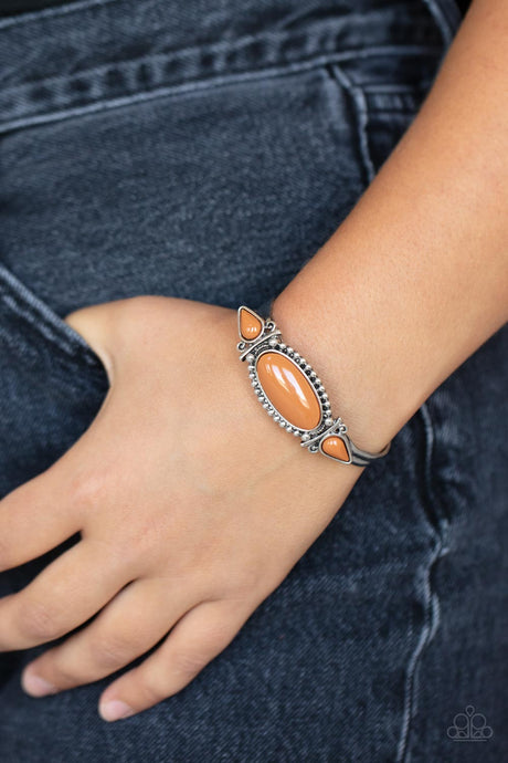 Paparazzi ~ Tribal Trinket ~ Brown Cuff Bracelet