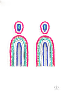 Paparazzi ~ Rainbow Remedy ~ Multi Post Earrings
