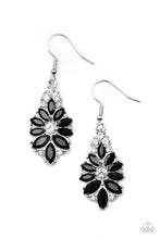Load image into Gallery viewer, Paparazzi ~ Gala Goddess ~ Black Earrings